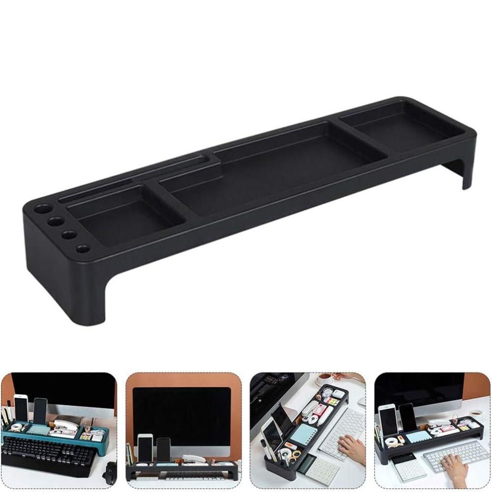 Colorful Tabletop Storage Shelf ABS Computer Stand Lightweight Keyboard Storage Rack Office чёрный
Colorful Tabletop Storage Shelf ABS Computer Stand Lightweight Keyboard Storage Rack Office чёрный