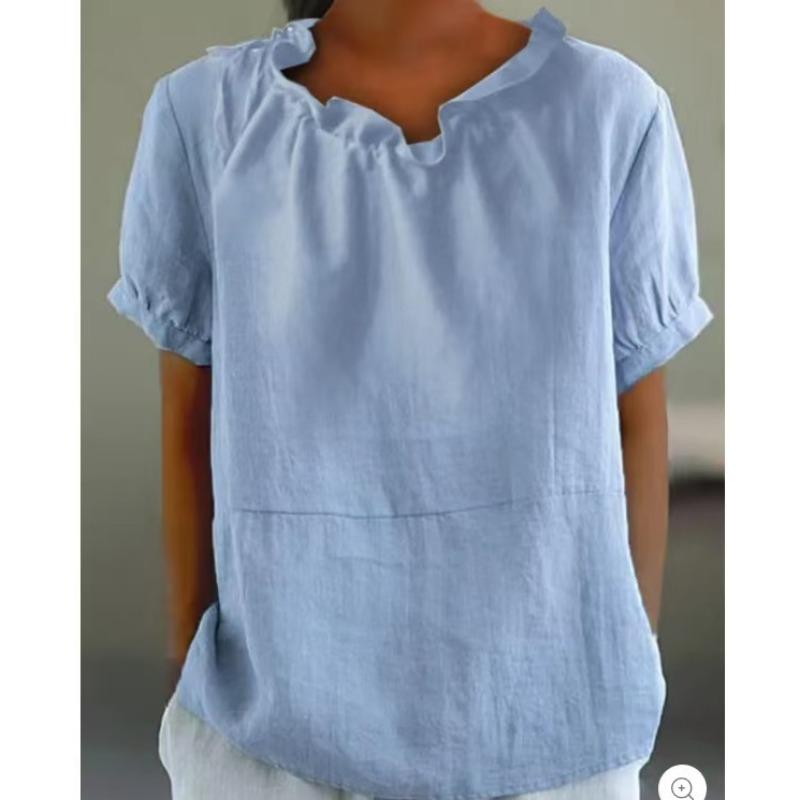 Весенне-летние свободные хлопковые и льняные модные повседневные женские блузки и рубашки 5XL
Весенне-летние свободные хлопковые и льняные модные повседневные женские блузки и рубашки 5XL