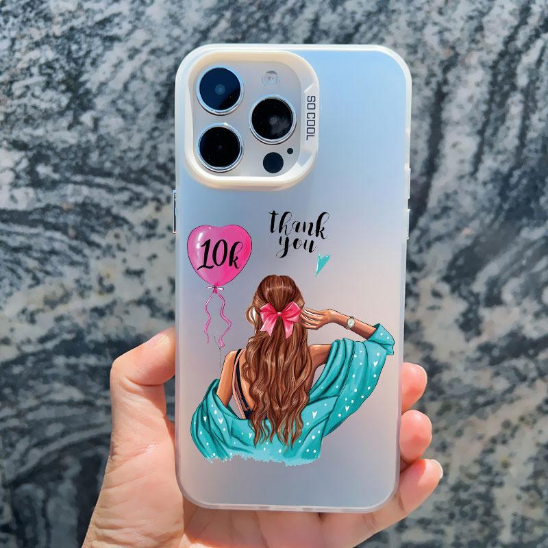 Fashion Beautiful Girl Case For iPhone 16 15 14 Plus Pro Max 13 Mini Pro Max 12 Pro Max 11 Shockproof Matte Laser Back Covers iphone 13Mini
Fashion Beautiful Girl Case For iPhone 16 15 14 Plus Pro Max 13 Mini Pro Max 12 Pro Max 11 Shockproof Matte Laser Back Covers iphone 13Mini