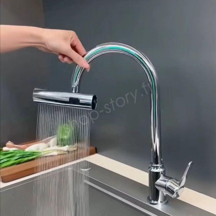 Tête de Robinet Rotative 360° Universelle 4 en 1 avec 4 Modes d Eau pour Cuisine et Salle de Bain
Tête de Robinet Rotative 360° Universelle 4 en 1 avec 4 Modes d Eau pour Cuisine et Salle de Bain