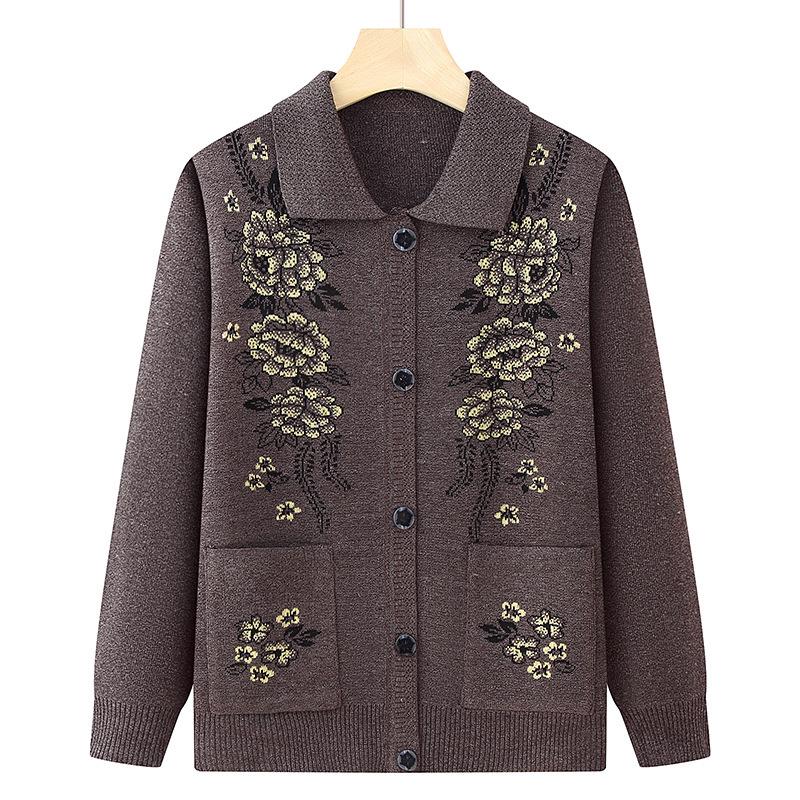Grandma s Spring & Autumn Loose Knit Cardigan for Middle-Aged and Elderly Women One Size (suggested for 45-70kg)
Grandma s Spring & Autumn Loose Knit Cardigan for Middle-Aged and Elderly Women One Size (suggested for 45-70kg)