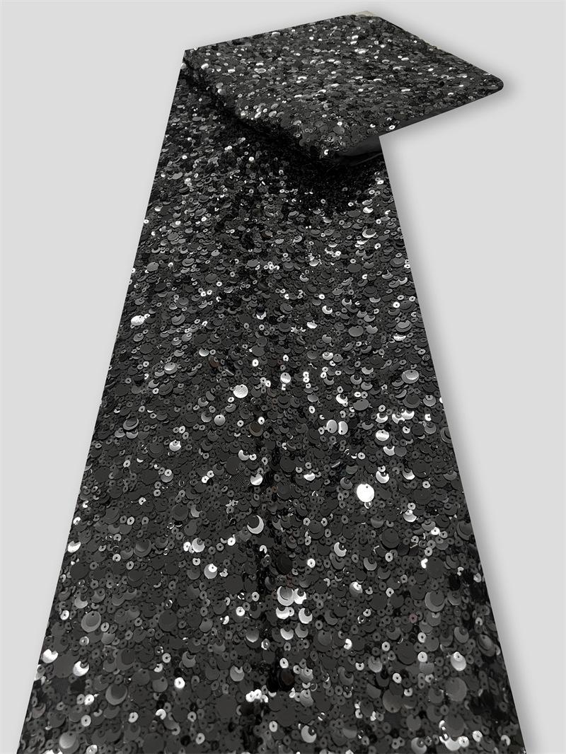 91x130см 5+9+12мм Бархатная ткань с вышивкой пайетками для шитья свадебных платьев, вечерних платьев, ципао, модная ткань 1 Yard
91x130см 5+9+12мм Бархатная ткань с вышивкой пайетками для шитья свадебных платьев, вечерних платьев, ципао, модная ткань 1 Yard