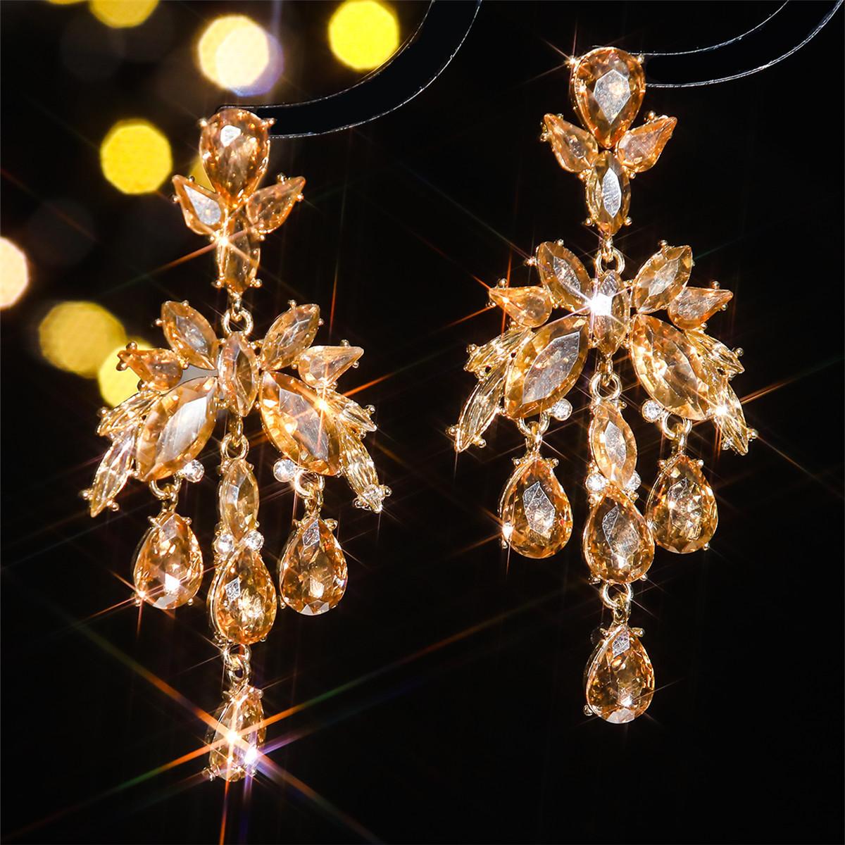 Великолепные цветные сверкающие длинные серьги из кристаллов, темпераментные роскошные блестящие женские серьги, 1 пара
Великолепные цветные сверкающие длинные серьги из кристаллов, темпераментные роскошные блестящие женские серьги, 1 пара