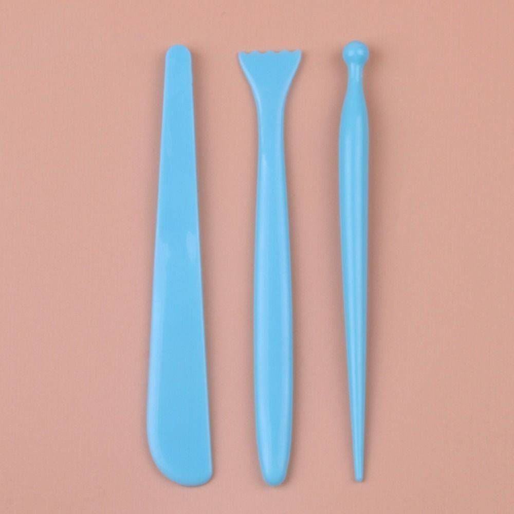 3pcs/set Plastic Clay Carving Tools Double-Headed Shaping Clay Toys Playdough Tools
3pcs/set Plastic Clay Carving Tools Double-Headed Shaping Clay Toys Playdough Tools