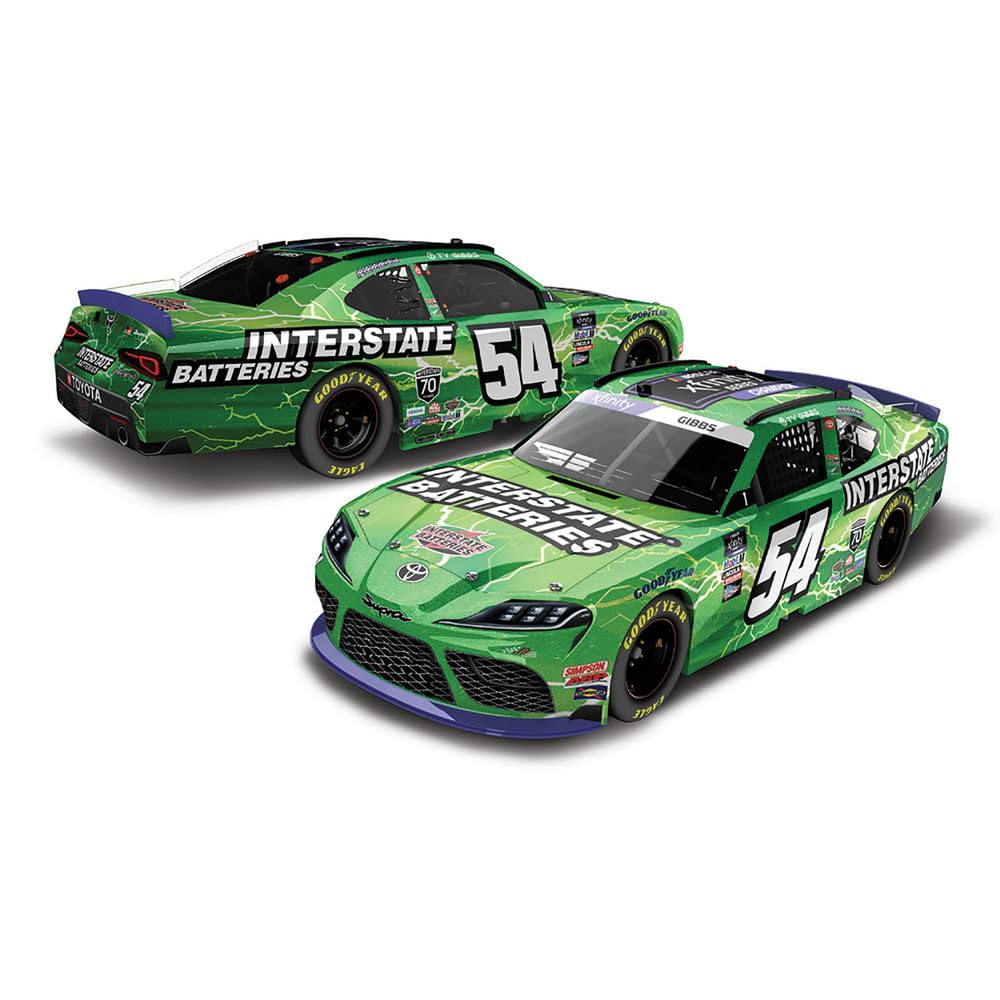 Lionel Racing Ty Gibbs INTERSTATE BATTERIES TOYOTA Supra NASCAR Xfinty Series 2022 Champion 1/64 #54
Lionel Racing Ty Gibbs INTERSTATE BATTERIES TOYOTA Supra NASCAR Xfinty Series 2022 Champion 1/64 #54