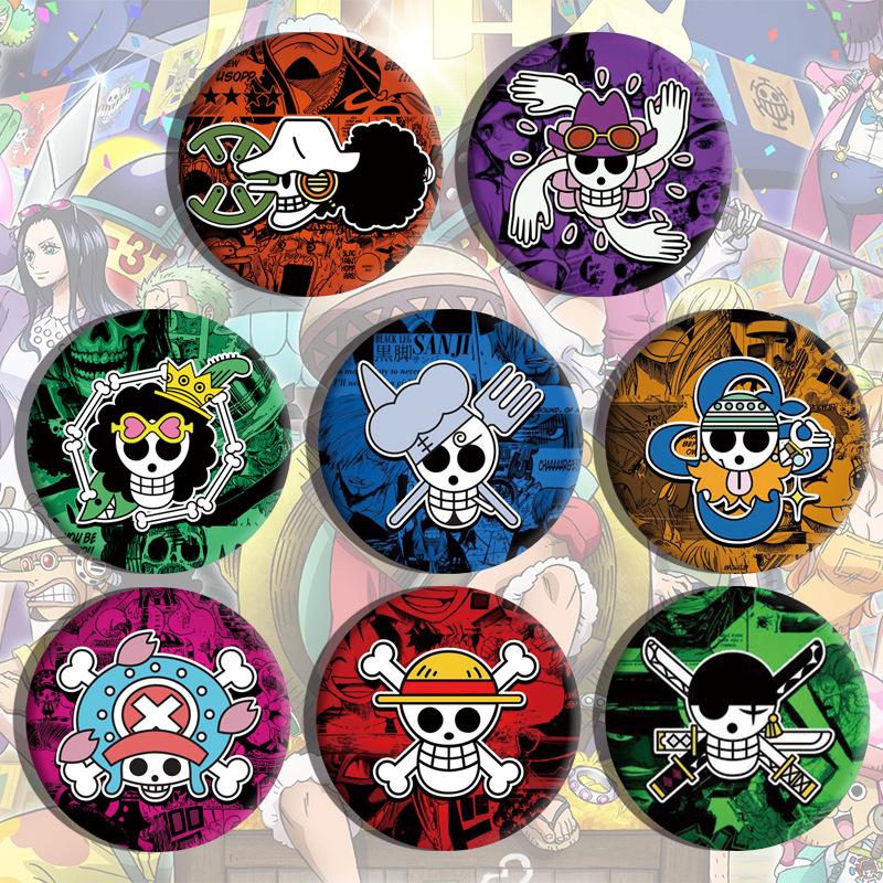Anime Badge Luffy Zoro Laser Pin Round Tin Button Brooch Merchandise Accessories For Fans Collection Present For Kids others
Anime Badge Luffy Zoro Laser Pin Round Tin Button Brooch Merchandise Accessories For Fans Collection Present For Kids others