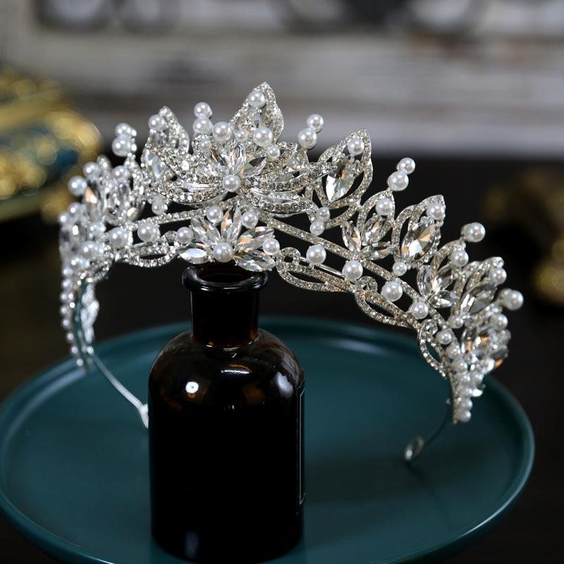 Korean Super Fairy Bride Wedding Crown Headwear Pearl Crown Headwear Hair Accessories Main Wedding Accessories
Korean Super Fairy Bride Wedding Crown Headwear Pearl Crown Headwear Hair Accessories Main Wedding Accessories
