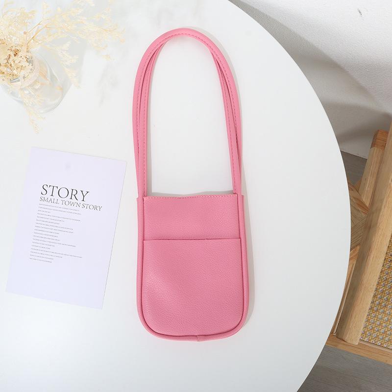 New Small Bag Shoulder Bag Student Armpit Bag рожевий
New Small Bag Shoulder Bag Student Armpit Bag рожевий