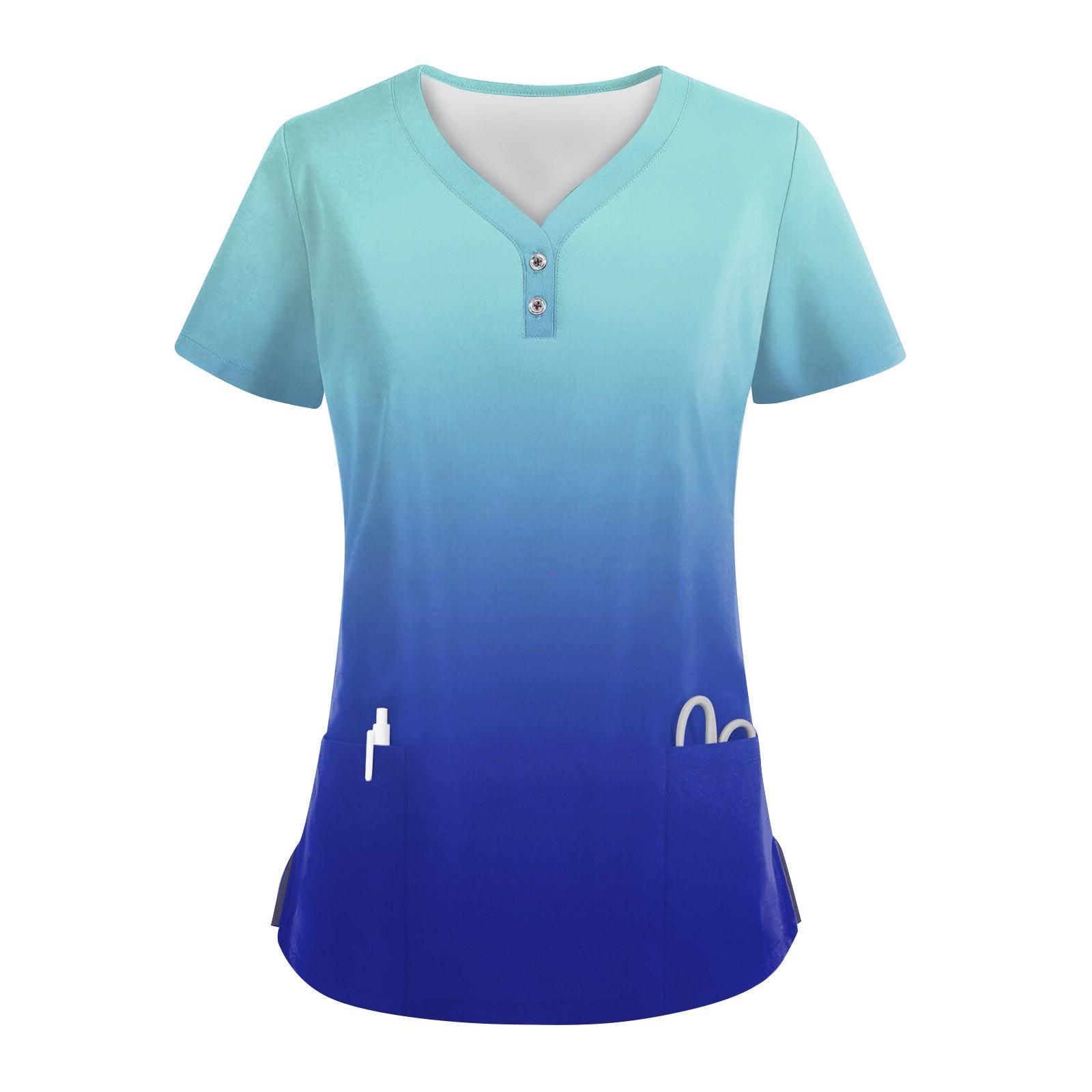 Женские модные повседневные топы с V-образным вырезом и градиентным принтом, топы для кормящих мам, топы-халаты для женщин, 2 кармана L циан
Женские модные повседневные топы с V-образным вырезом и градиентным принтом, топы для кормящих мам, топы-халаты для женщин, 2 кармана L циан