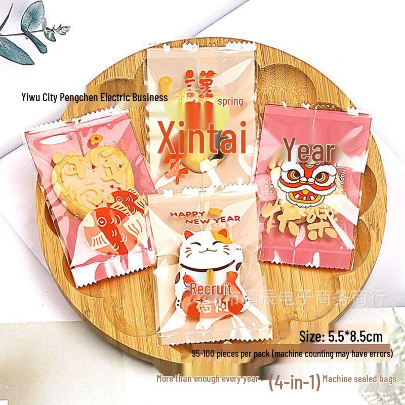 Biscuit Cookie Nougat and Candy Transparent Packaging Bag for Sealing and Baking
Biscuit Cookie Nougat and Candy Transparent Packaging Bag for Sealing and Baking
