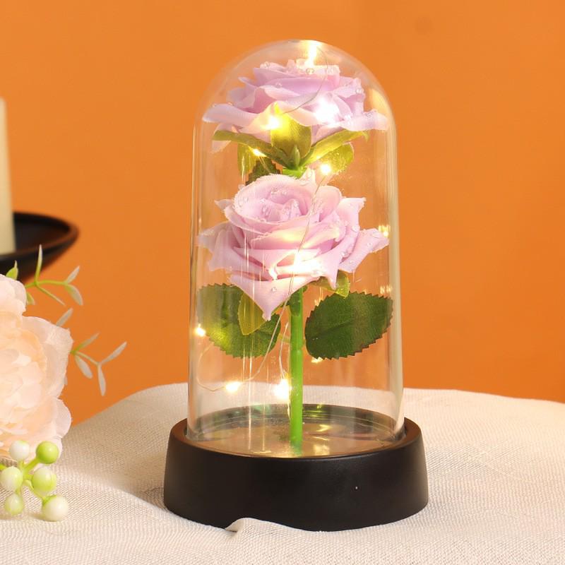 Acrylic Gold Rose Desktop Night Light: Creative Gift for Mother s Day & Valentine s Day Small Plastic Cover - Plastic Base - Powder Box
Acrylic Gold Rose Desktop Night Light: Creative Gift for Mother s Day & Valentine s Day Small Plastic Cover - Plastic Base - Powder Box