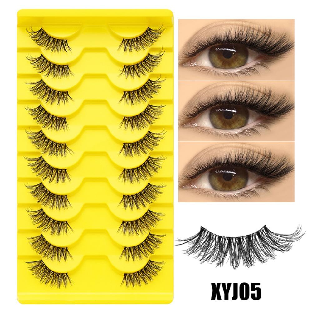 10 Pairs Anime Cosplay Manga Lashes With Jelly Glue Strips Segmented False Eyelashes Girl Type D
10 Pairs Anime Cosplay Manga Lashes With Jelly Glue Strips Segmented False Eyelashes Girl Type D