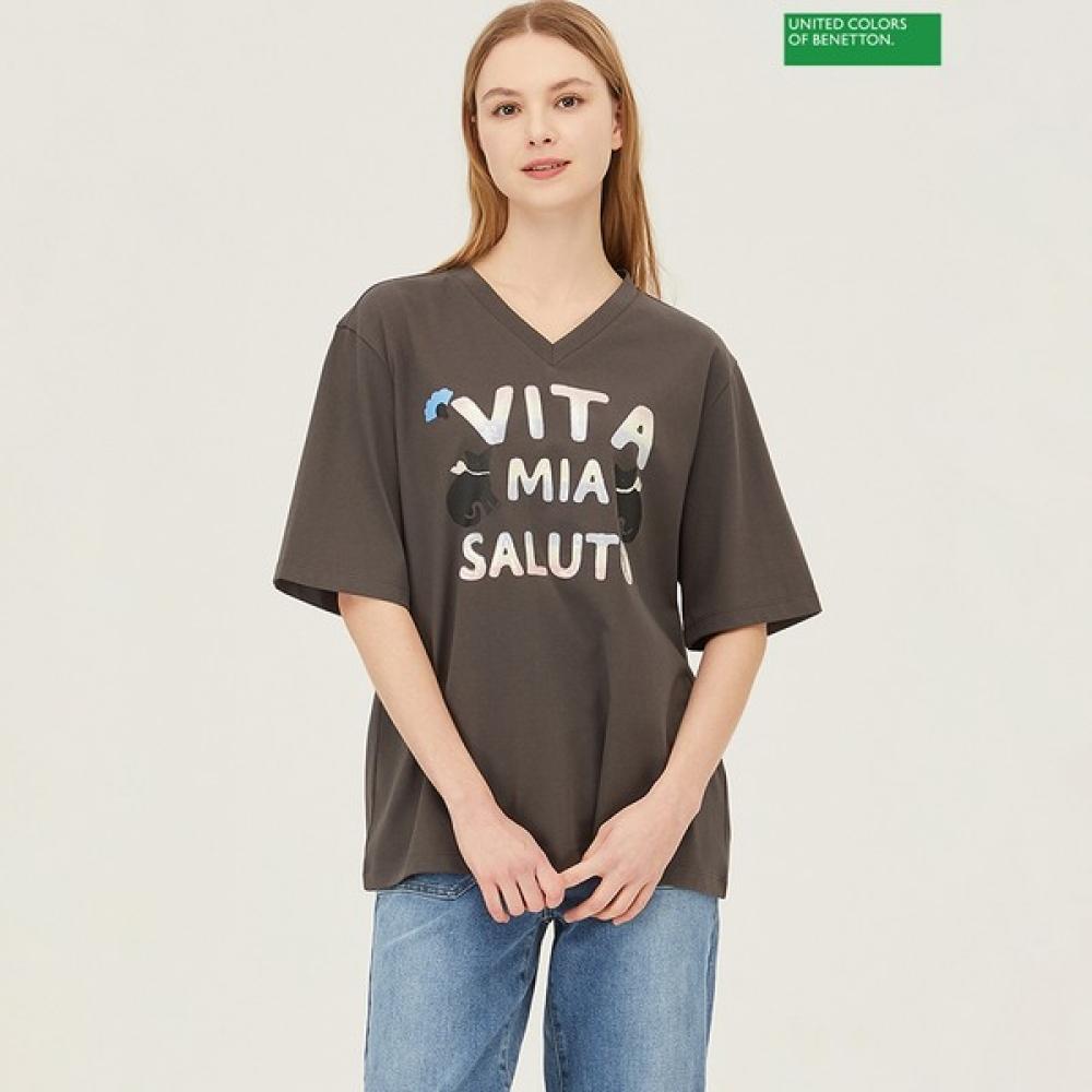 Benetton Футболка с коротким рукавом с надписью Benetton Sequin Cat Bats14411 WH_white/42
Benetton Футболка с коротким рукавом с надписью Benetton Sequin Cat Bats14411 WH_white/42