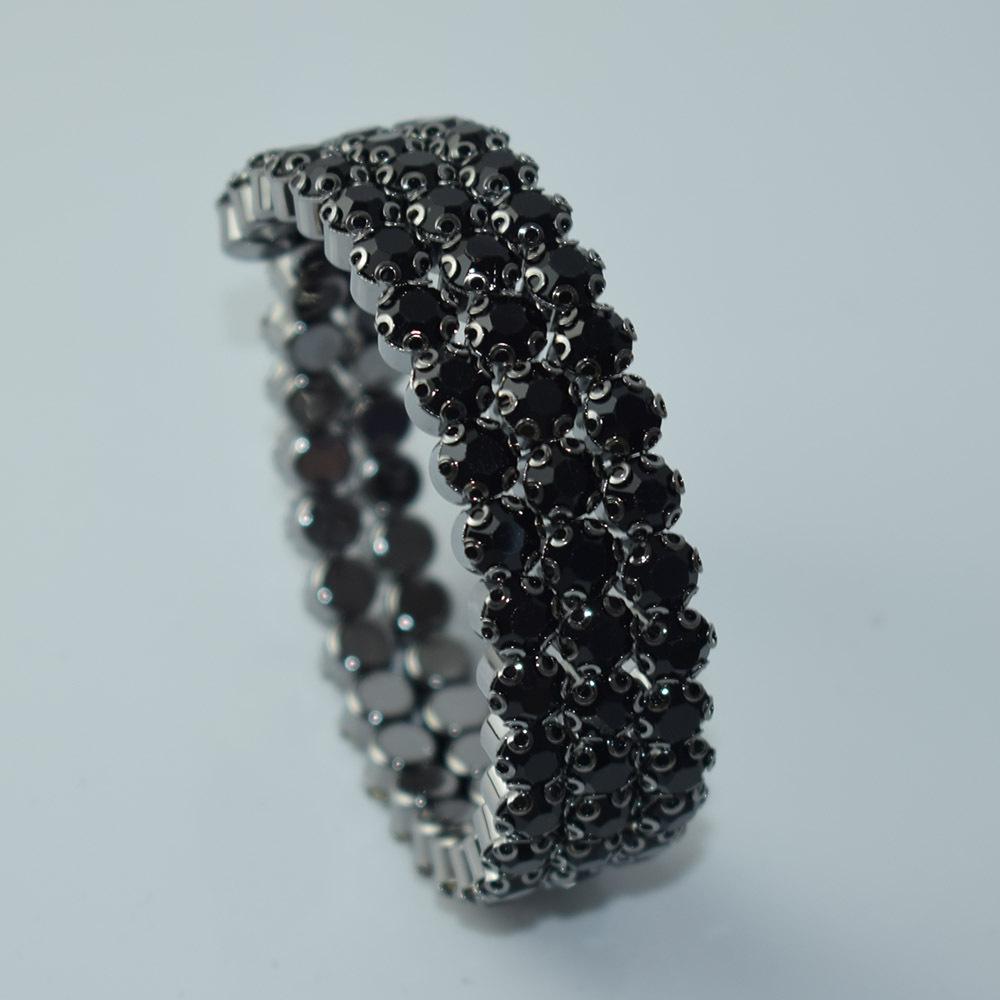 Новый свадебный браслет на руку из страз AB, сценическое хрустальное украшение
Новый свадебный браслет на руку из страз AB, сценическое хрустальное украшение