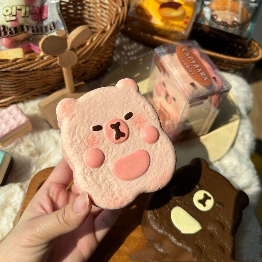 Chocolate Cute Animal Pinch Toy Capybara Cookie Cartoon Pinch Toy Vent Squeezing Toys Office Chocolate
Chocolate Cute Animal Pinch Toy Capybara Cookie Cartoon Pinch Toy Vent Squeezing Toys Office Chocolate