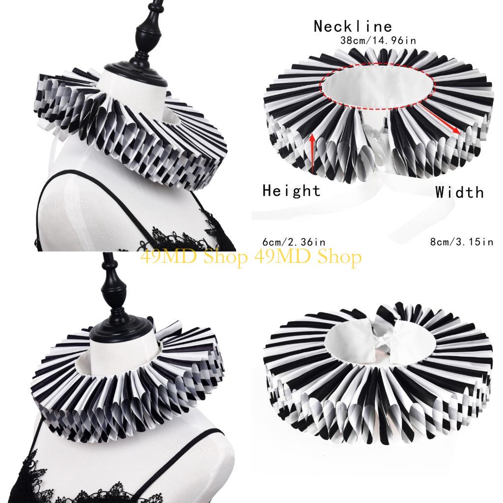 49MD Washable Polyester Victorian Collar Cuff Set For Stage Actors Theater And 16th Century Costume Designs CN
49MD Washable Polyester Victorian Collar Cuff Set For Stage Actors Theater And 16th Century Costume Designs CN