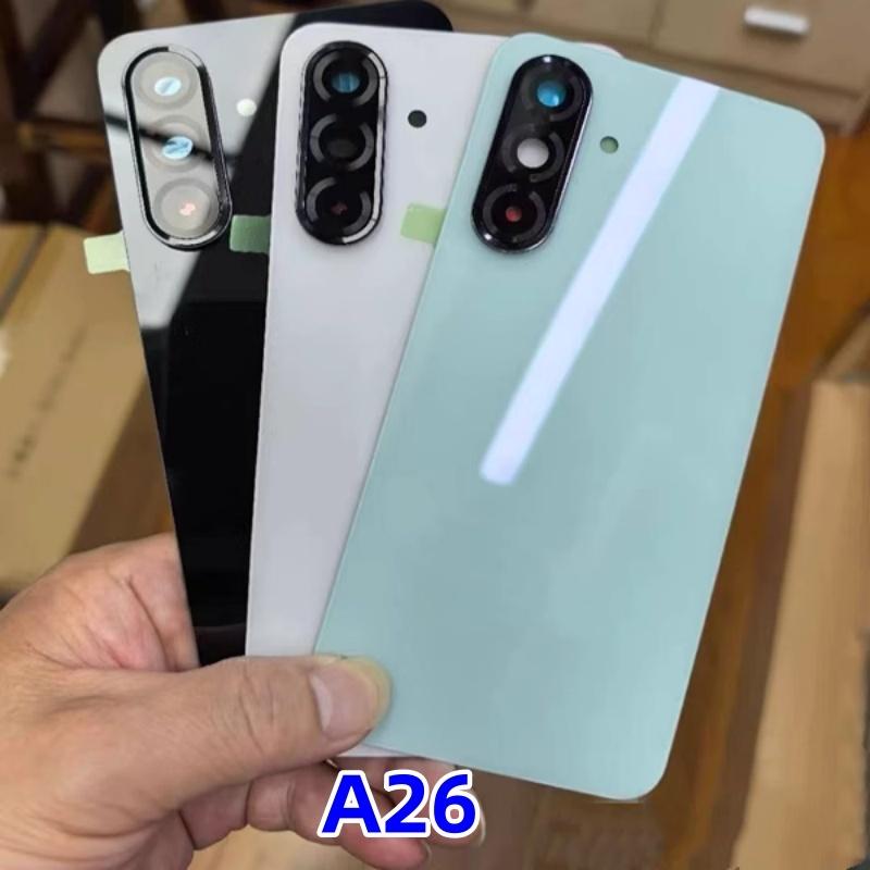 Back Glass back cover for Samsung Galaxy A26 A36 SM-A266B/DS A266V/u battery cover Housing Cover Repair Parts Battery Door Black for A26
Back Glass back cover for Samsung Galaxy A26 A36 SM-A266B/DS A266V/u battery cover Housing Cover Repair Parts Battery Door Black for A26