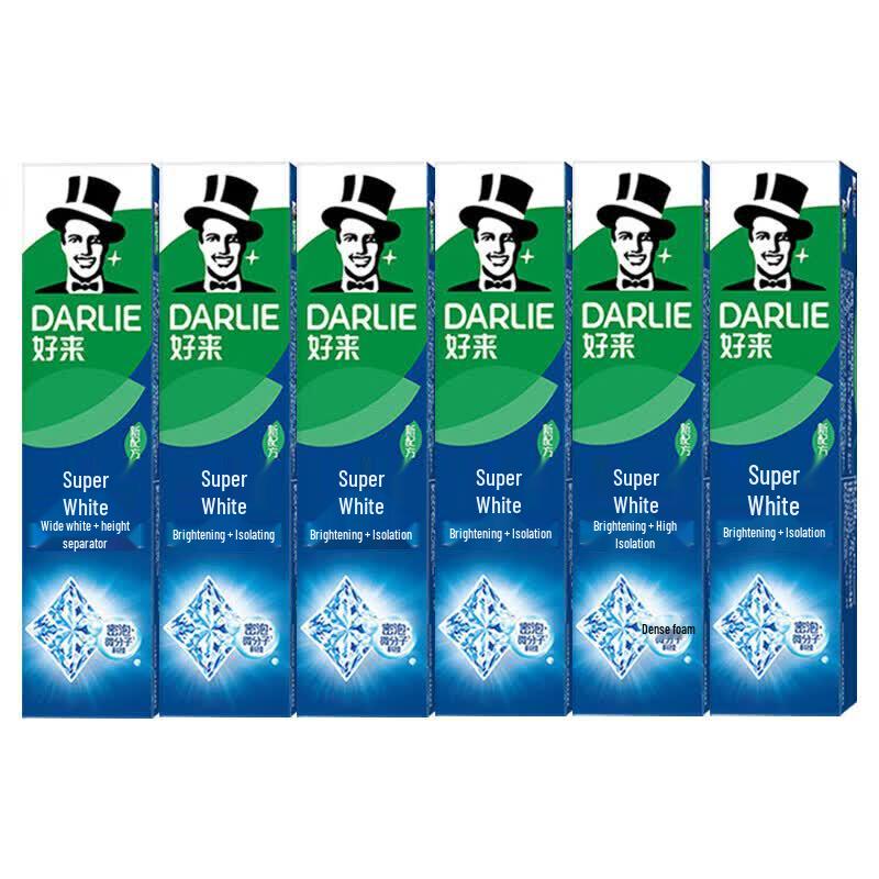 Darlie Whitening & Stain Removal Fluoride Toothpaste 6-Pack
Darlie Whitening & Stain Removal Fluoride Toothpaste 6-Pack