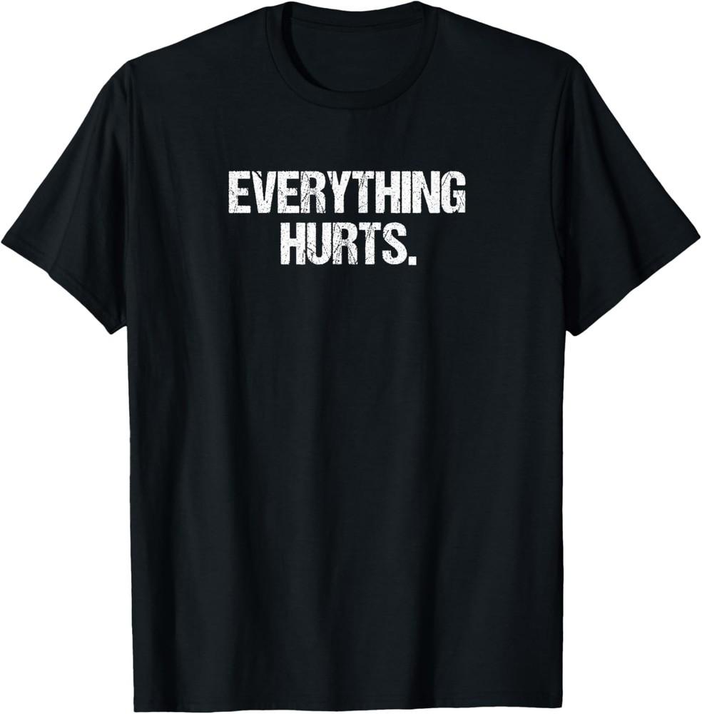 Funny Everything Hurts Fitness Workout Lifting T-Shirt Unisex T-Shirt XXL
Funny Everything Hurts Fitness Workout Lifting T-Shirt Unisex T-Shirt XXL
