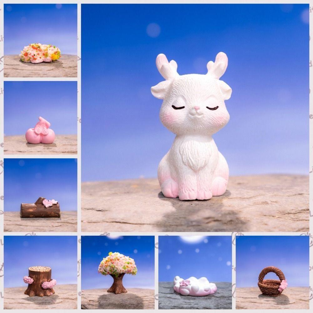 Decorative Mini Pink Deer Statue Resin Car Dashboard Ornaments Fruit Baskets Statue Home Desktop 12pcs/set
Decorative Mini Pink Deer Statue Resin Car Dashboard Ornaments Fruit Baskets Statue Home Desktop 12pcs/set