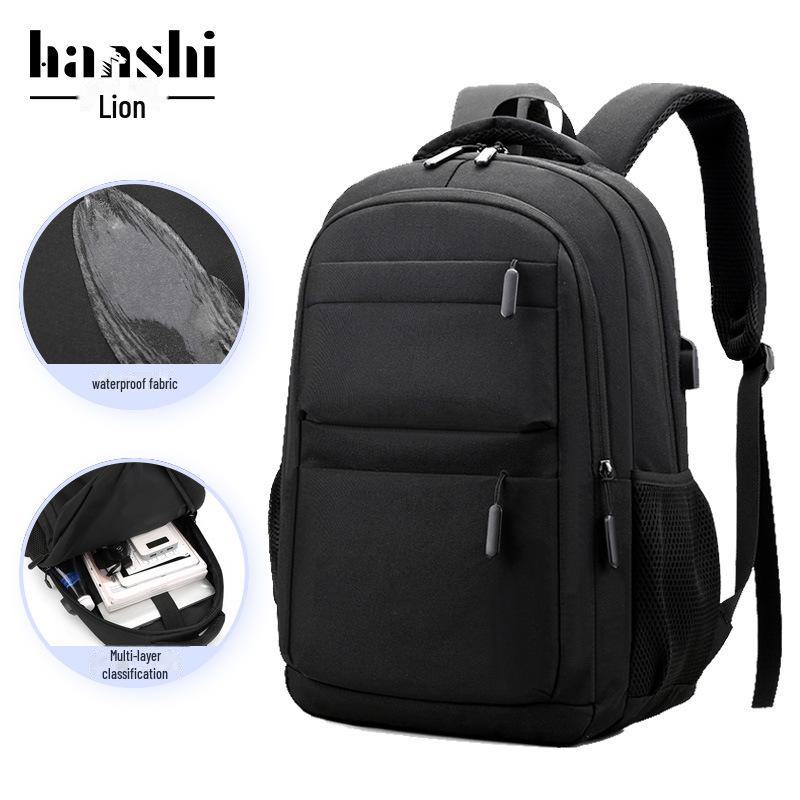 Чоловічий діловий рюкзак для поїздок - Висококласний дорожній, Великої місткості, Водонепроникна сумка для ноутбука model 6321-1 чорний
Чоловічий діловий рюкзак для поїздок - Висококласний дорожній, Великої місткості, Водонепроникна сумка для ноутбука model 6321-1 чорний