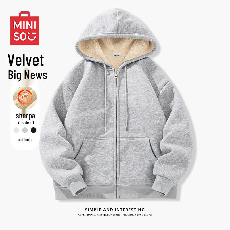 MINISO Unisex Lamb Velvet Thickened Pullover Hoodie 5XL
MINISO Unisex Lamb Velvet Thickened Pullover Hoodie 5XL
