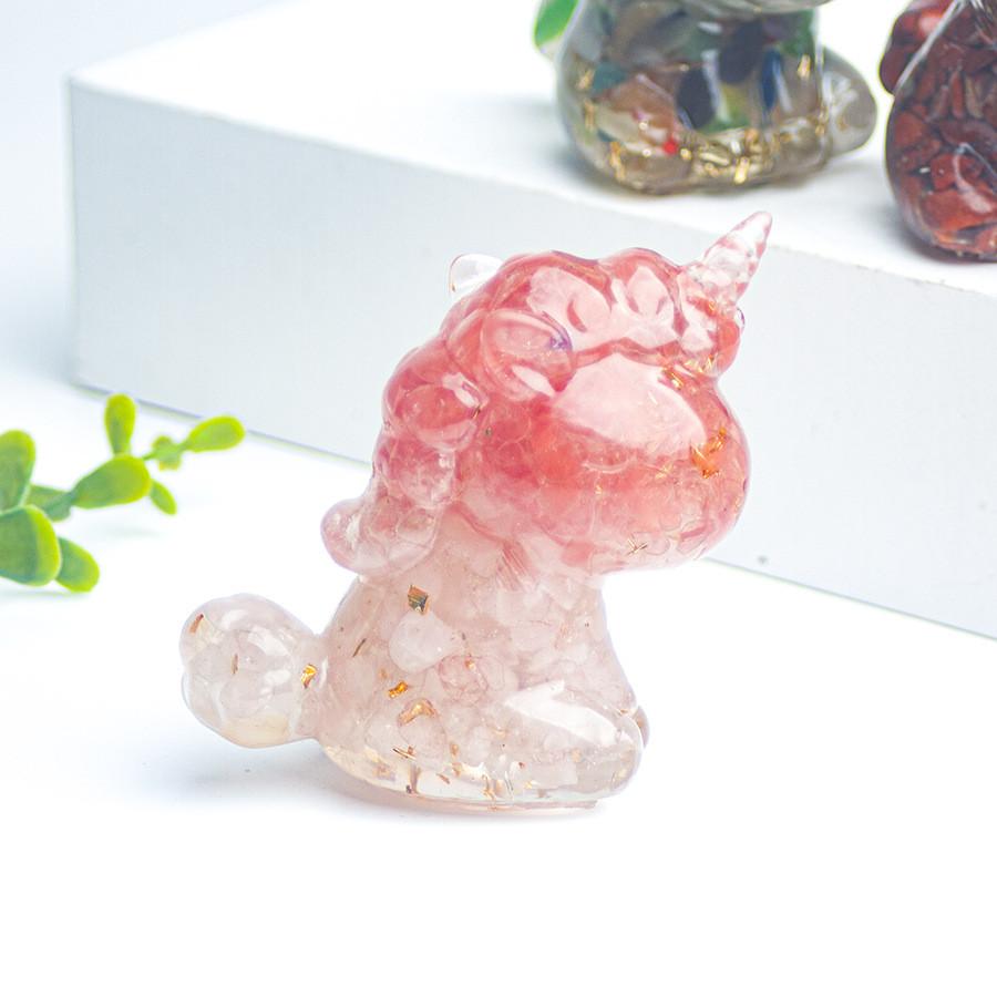 Natural Crystal Unicorn Figurine Home Decor Gift With Handmade Resin Embellishments For Living Room Style H
Natural Crystal Unicorn Figurine Home Decor Gift With Handmade Resin Embellishments For Living Room Style H