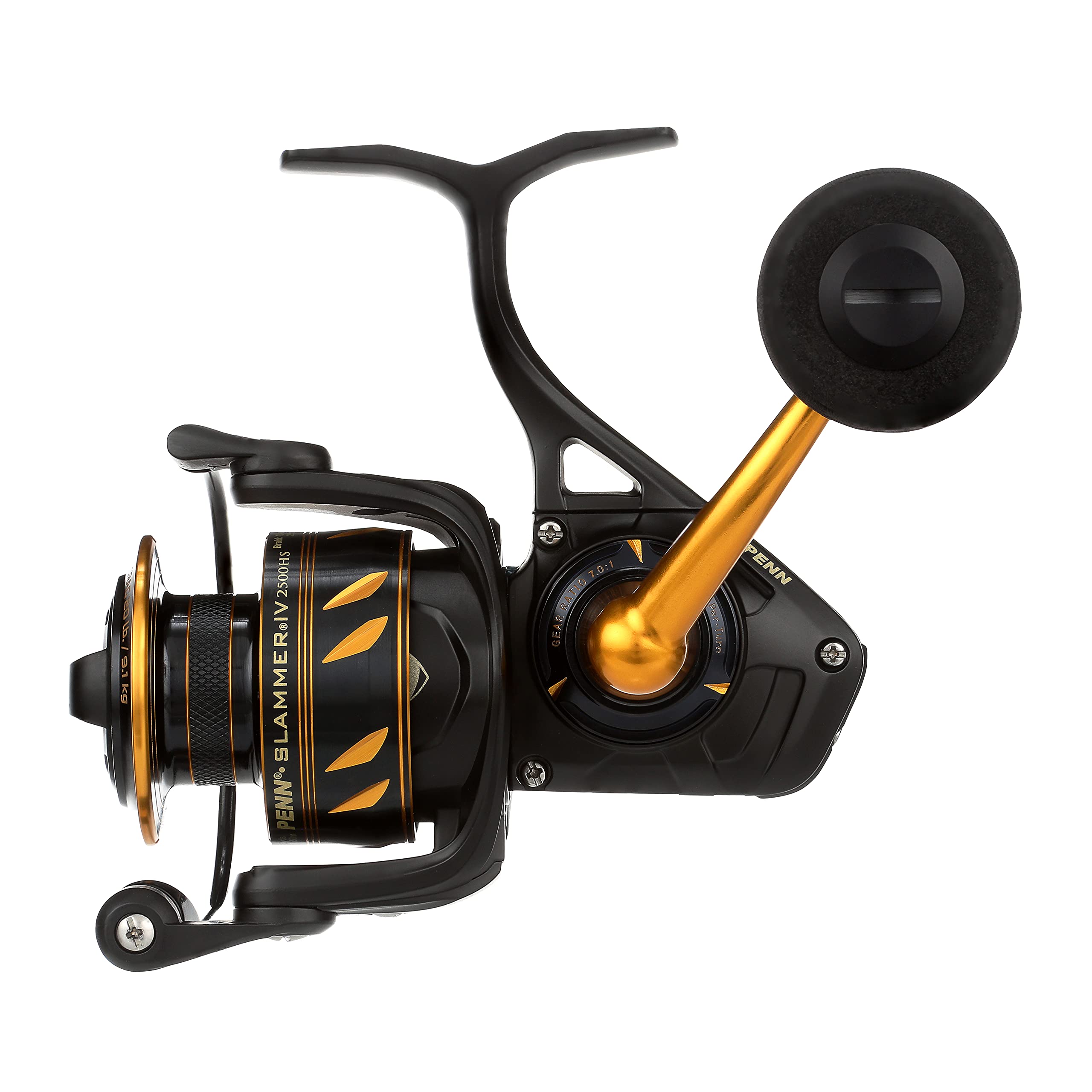 PENN Slammer IV Saltwater Spinning Reel - Full Metal, Heavy Duty Spin, Jigging or Lure Fishing Reel - Boat, Shore, Kayak
PENN Slammer IV Saltwater Spinning Reel - Full Metal, Heavy Duty Spin, Jigging or Lure Fishing Reel - Boat, Shore, Kayak