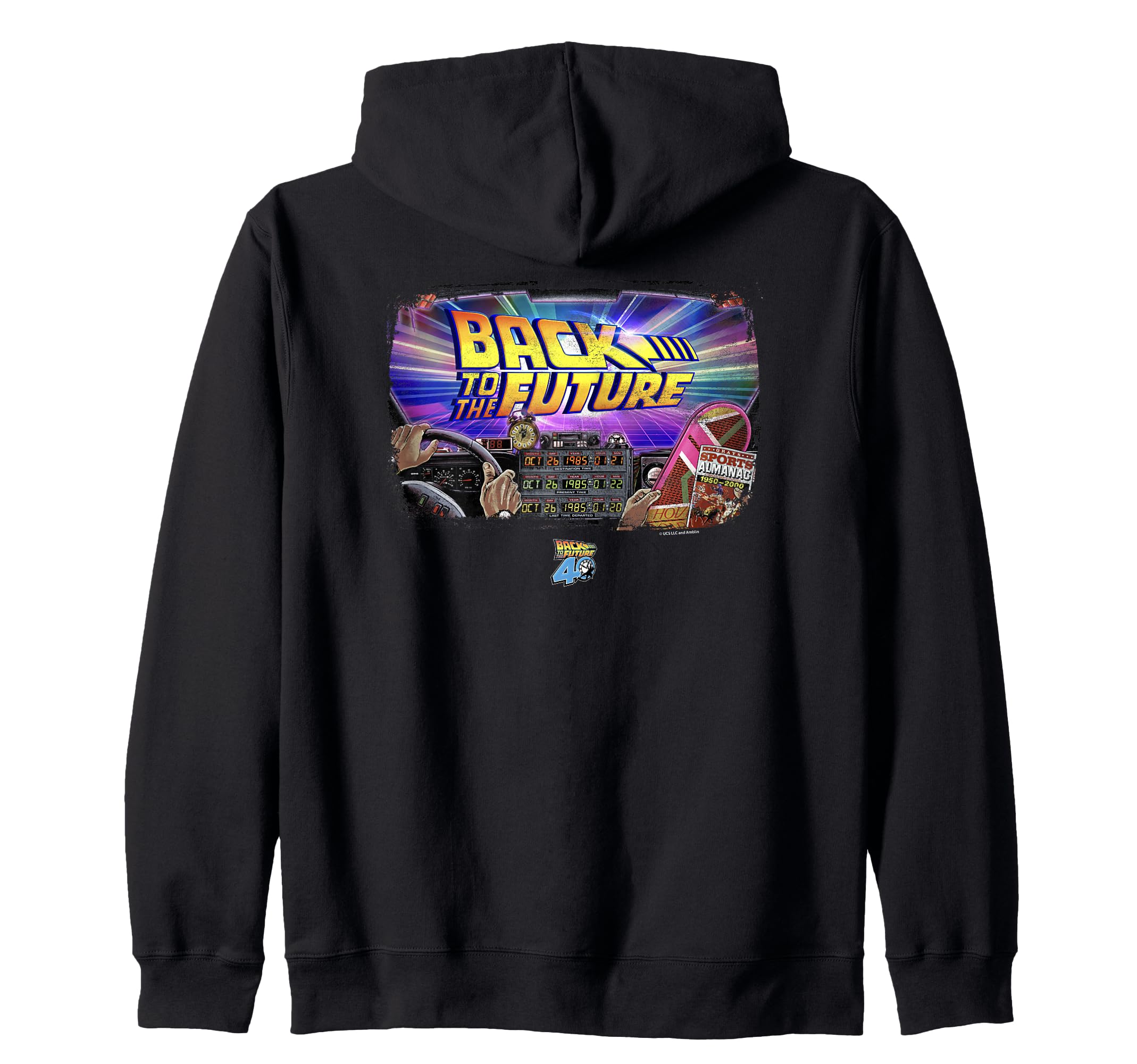 Back to the Future 40th Anniversary Time Machine POV Zip Hoodie
Back to the Future 40th Anniversary Time Machine POV Zip Hoodie