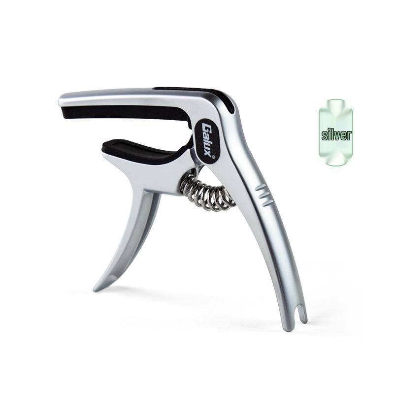 Galux 3-in-1 Universal Capo with Pick Holder and Tone Changer for Folk Guitar
Galux 3-in-1 Universal Capo with Pick Holder and Tone Changer for Folk Guitar