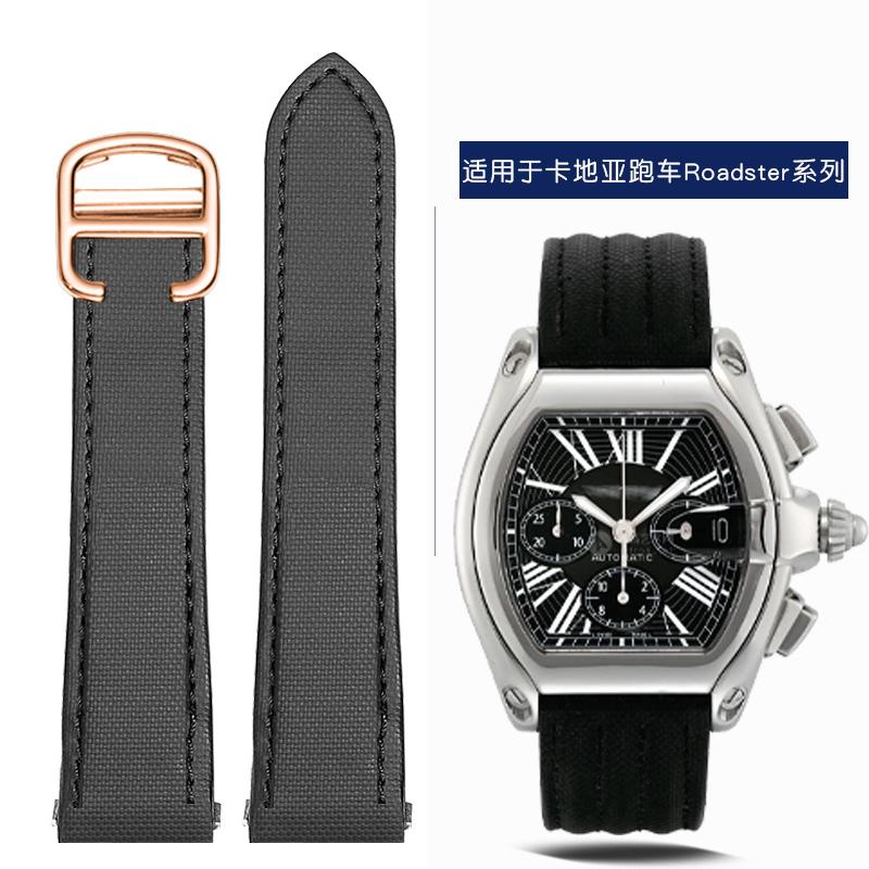 19mm 20mm For Cartier Roadster W6206018 W6206017 Nylon Watchband Men Canvas Quick Metal adapter Cowhide Watch Strap accessories 20mm
19mm 20mm For Cartier Roadster W6206018 W6206017 Nylon Watchband Men Canvas Quick Metal adapter Cowhide Watch Strap accessories 20mm