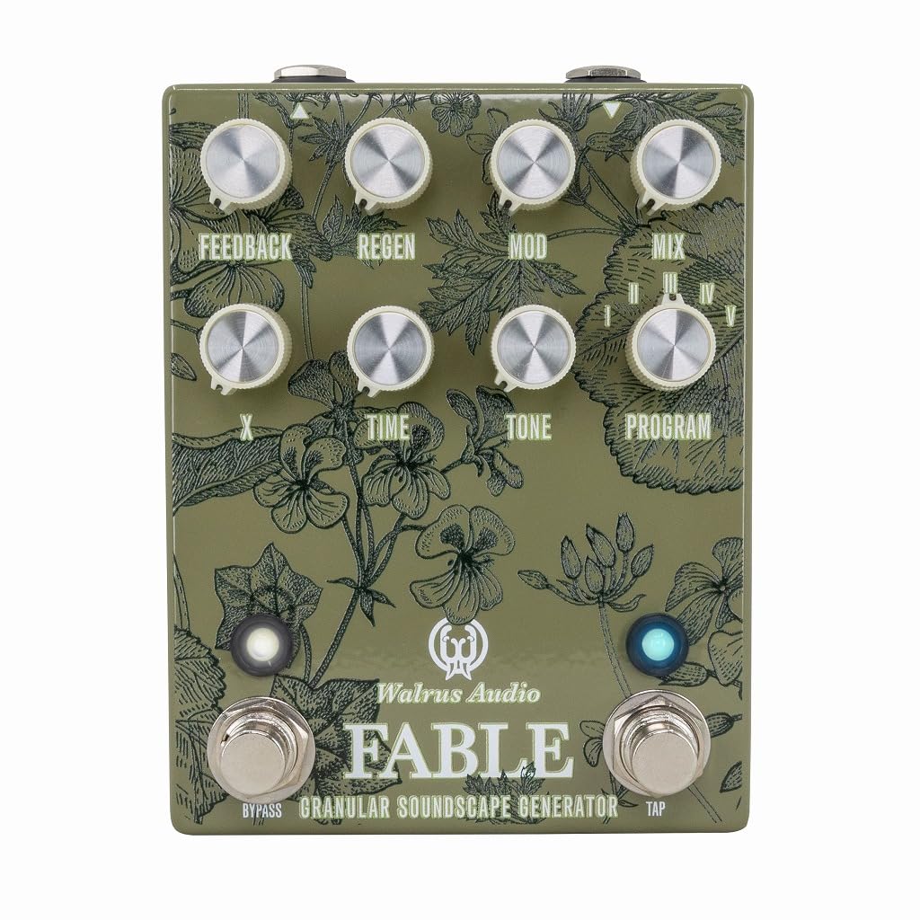 Walrus Granular Soundscape Generator Black Friday Floral Series 2024 Delay Audio/Fable WAL-FABLE
Walrus Granular Soundscape Generator Black Friday Floral Series 2024 Delay Audio/Fable WAL-FABLE
