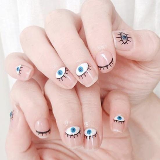 5Pcs Декоративний колір Creative Demon Eye Sticker Blue Color Eyes Nails Art Tip Decoration 2D Nail Supplies 1
5Pcs Декоративний колір Creative Demon Eye Sticker Blue Color Eyes Nails Art Tip Decoration 2D Nail Supplies 1