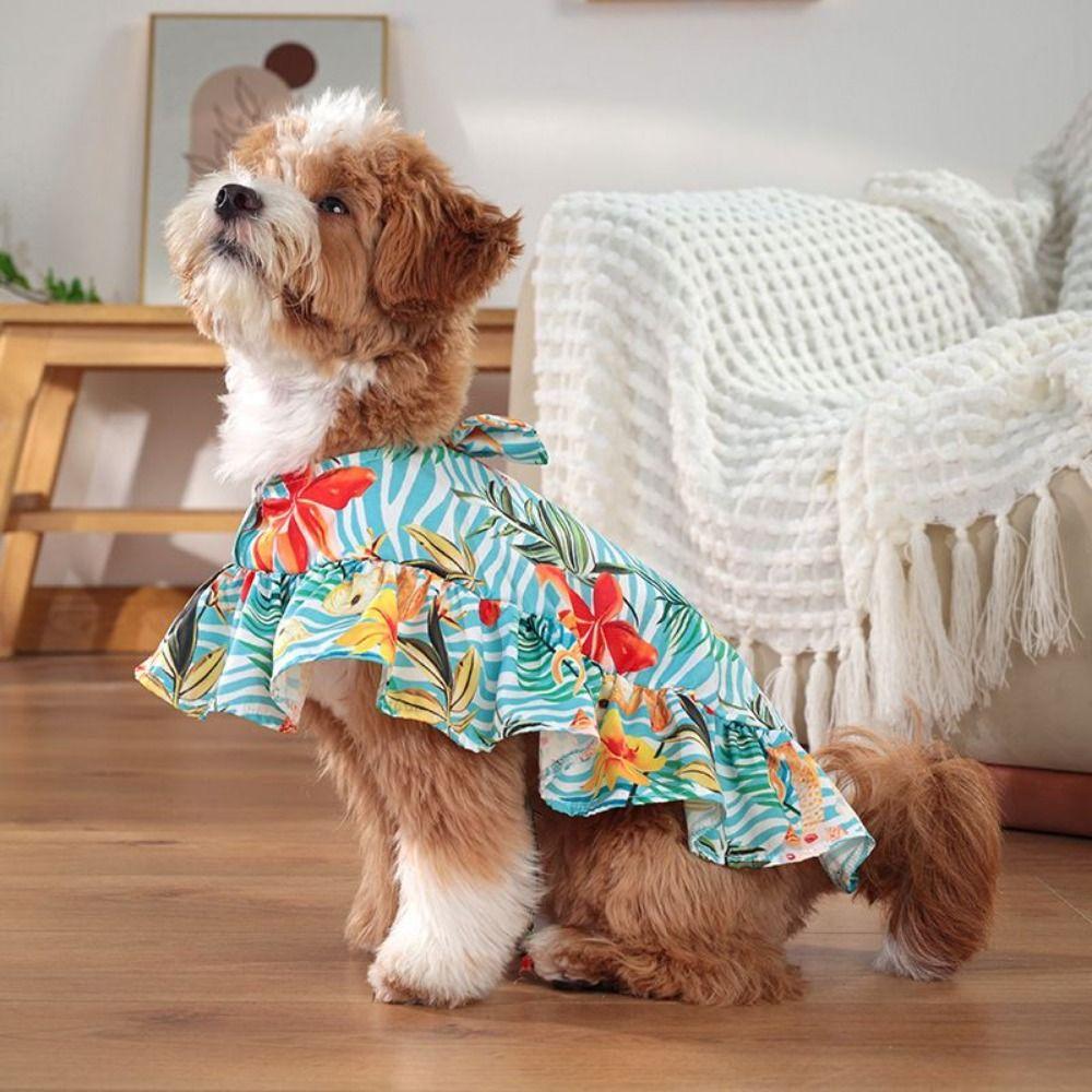 Hawaiian Style Dog Vacation Skirt Cool Cat Cape Dress Fashion Pet Beach Shawl Skirt Summer M-Style 3
Hawaiian Style Dog Vacation Skirt Cool Cat Cape Dress Fashion Pet Beach Shawl Skirt Summer M-Style 3