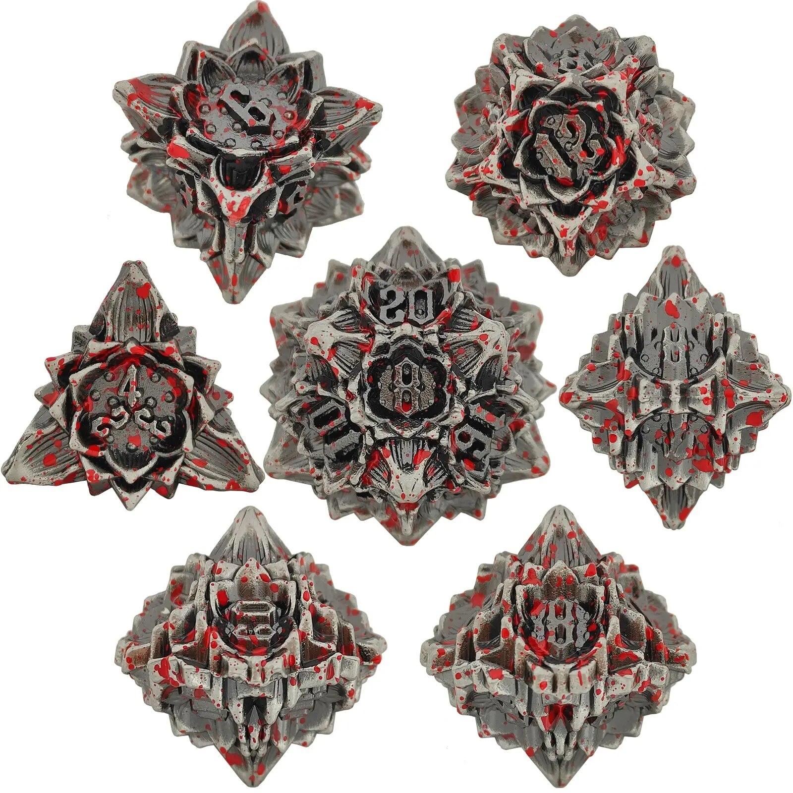 D&D DND Dice 7pcs/set Polyhedral TRPG Table Games Dices Accessories COC Рольові Дракони D20 D12 D10 D8 D6 D4
D&D DND Dice 7pcs/set Polyhedral TRPG Table Games Dices Accessories COC Рольові Дракони D20 D12 D10 D8 D6 D4