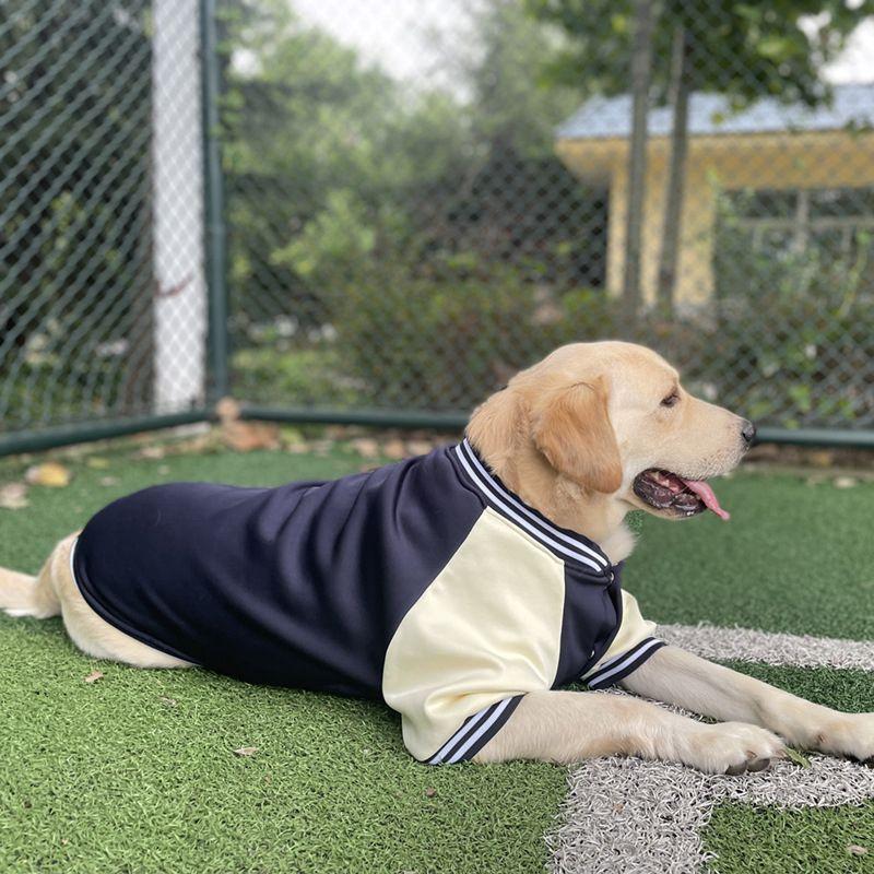 M~7XL Warm Big Dog Baseball Suit Medium Large Dogs Autumn Winter Clothing Golden Retriever Labrador Dog Sweater Thick Style M темно-синього кольору
M~7XL Warm Big Dog Baseball Suit Medium Large Dogs Autumn Winter Clothing Golden Retriever Labrador Dog Sweater Thick Style M темно-синього кольору