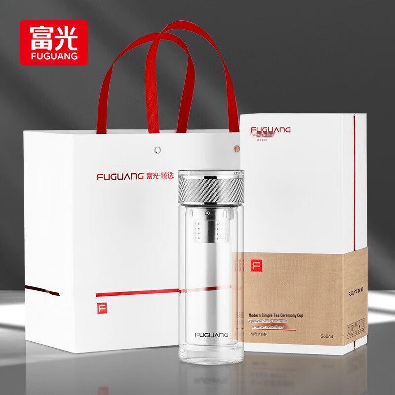 FUGUANG Jun Ya Double-Wall Glass Tea Tumbler
FUGUANG Jun Ya Double-Wall Glass Tea Tumbler