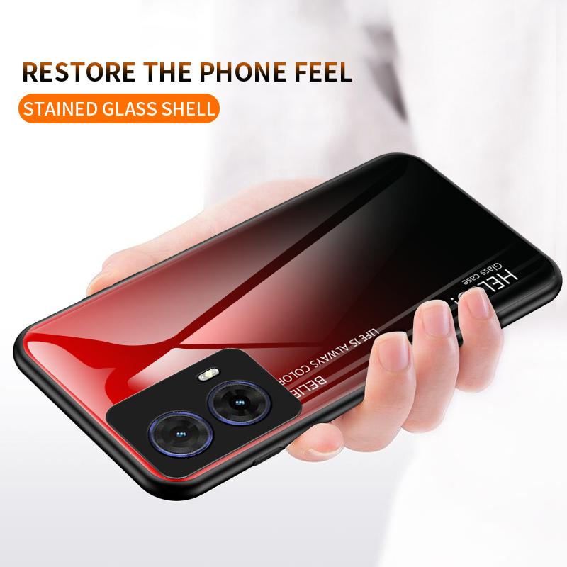 For Motorola Moto G85 5G/S50 Neo 5G Case Anti-Scratch Tempered Glass+PC+TPU Phone Cover Black
For Motorola Moto G85 5G/S50 Neo 5G Case Anti-Scratch Tempered Glass+PC+TPU Phone Cover Black