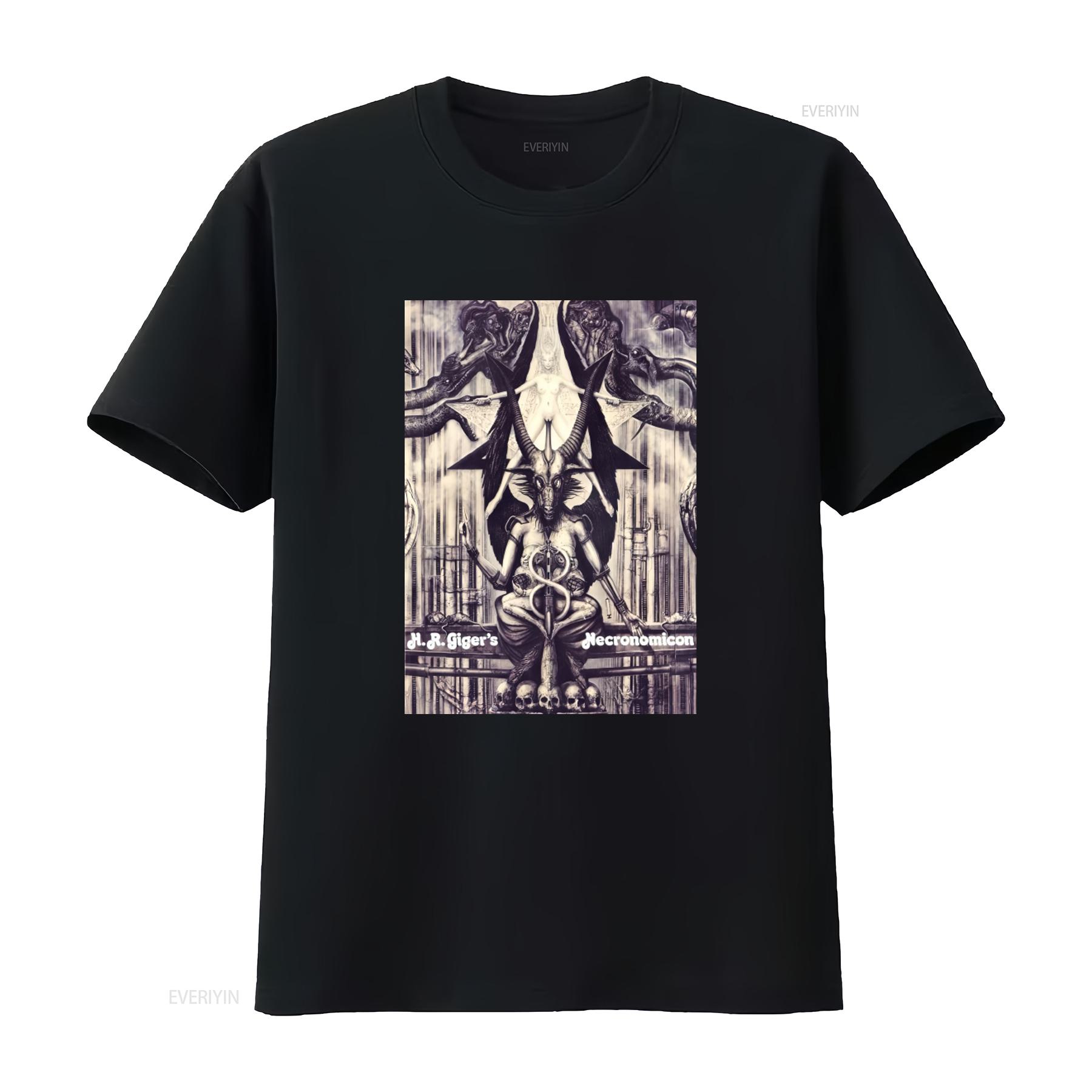 HR Giger Necronomicon T Shirt Unique Fantasy Art Print for Men and Women vintage Washed Unisex streetwear graphic Soft 4XL
HR Giger Necronomicon T Shirt Unique Fantasy Art Print for Men and Women vintage Washed Unisex streetwear graphic Soft 4XL