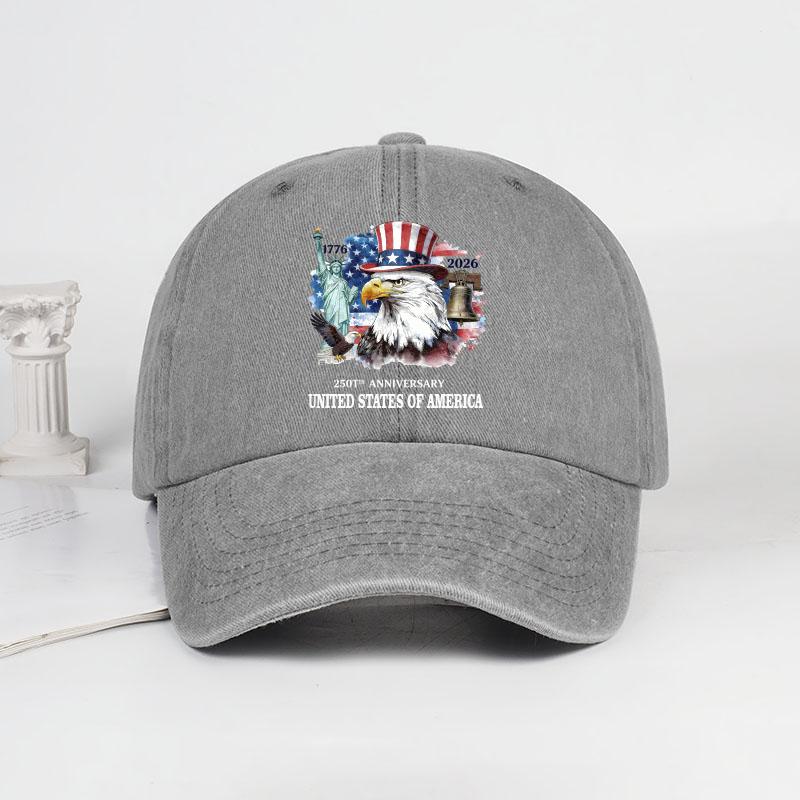 USA 250th Anniversary Commemorative Stamp Washed Baseball Cap Retro Patriotic Style Classic Fashion Daily Commute Holiday Gift
USA 250th Anniversary Commemorative Stamp Washed Baseball Cap Retro Patriotic Style Classic Fashion Daily Commute Holiday Gift