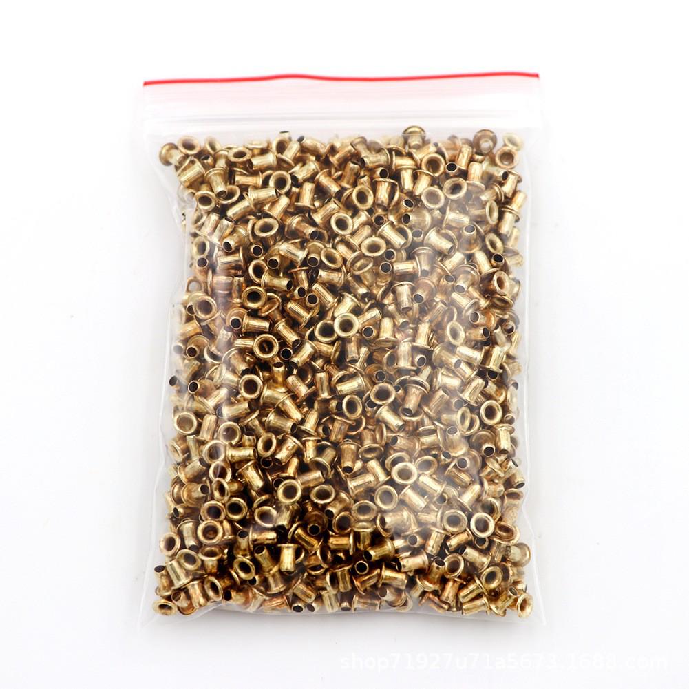 Beekeeping Frame Copper Eyelets and Tools Set - 100g (Approx. 1100 pcs) Copper-plated 100g
Beekeeping Frame Copper Eyelets and Tools Set - 100g (Approx. 1100 pcs) Copper-plated 100g