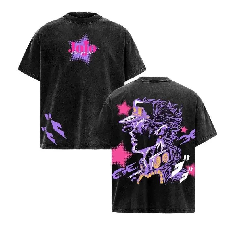 JoJo s Bizarre Adventure Kujo Jotaro Anime T-shirt Men s Clothing Vintage Manga Y2k Washed T Shirt Short Sleeve Cotton Tees Tops XXL чорний
JoJo s Bizarre Adventure Kujo Jotaro Anime T-shirt Men s Clothing Vintage Manga Y2k Washed T Shirt Short Sleeve Cotton Tees Tops XXL чорний