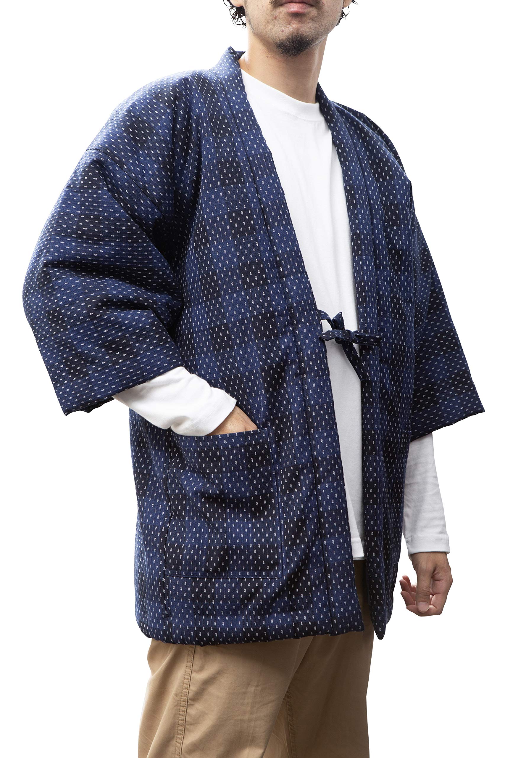 Watanosato Hanten Arare Lattice Weave с хлопком для мужчин Сделано в Японии Сделано в цвете Kurume Размер Синий (Свободно (М~Л), решетчатый)
Watanosato Hanten Arare Lattice Weave с хлопком для мужчин Сделано в Японии Сделано в цвете Kurume Размер Синий (Свободно (М~Л), решетчатый)