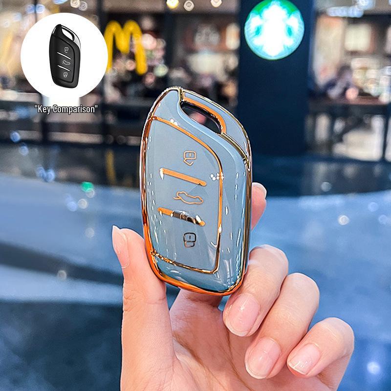 Roewe i5/RX5/i6MAX/RX3 Jing eMAX High-End Car Key Case with Full Coverage Buckle
Roewe i5/RX5/i6MAX/RX3 Jing eMAX High-End Car Key Case with Full Coverage Buckle