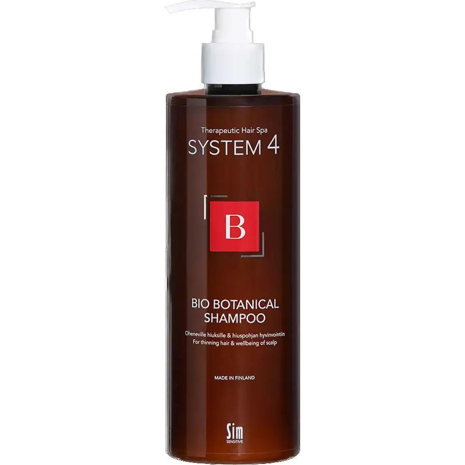 Біо Ботанічний шампунь від випадіння волосся System 4 Bio Botanical Shampoo Sim Sensitive 500 мл
Біо Ботанічний шампунь від випадіння волосся System 4 Bio Botanical Shampoo Sim Sensitive 500 мл