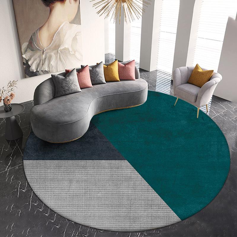 Ins Splicing Short Pile Round Carpets for Living Room Decoration Rugs for Bedroom Decor Thickened Carpet Non-slip Area Rug Mats 60*60cm
Ins Splicing Short Pile Round Carpets for Living Room Decoration Rugs for Bedroom Decor Thickened Carpet Non-slip Area Rug Mats 60*60cm