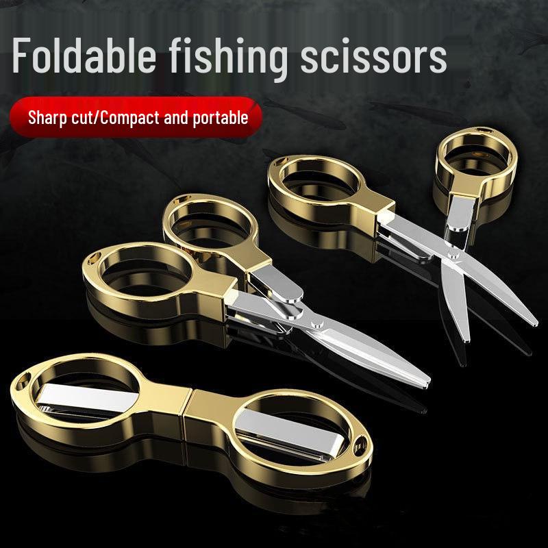 Portable Folding Scissors for Crafts, Travel, and Fishing Gold - Folding Scissors
Portable Folding Scissors for Crafts, Travel, and Fishing Gold - Folding Scissors