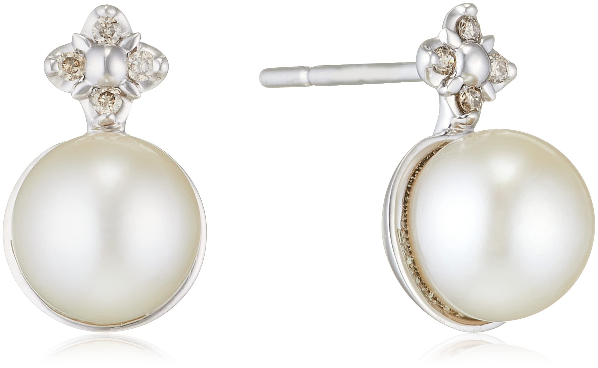 ESTELLE June Birthstone K10 White Gold Akoya Pearl Earrings (0242-0589-0019-0000)
ESTELLE June Birthstone K10 White Gold Akoya Pearl Earrings (0242-0589-0019-0000)