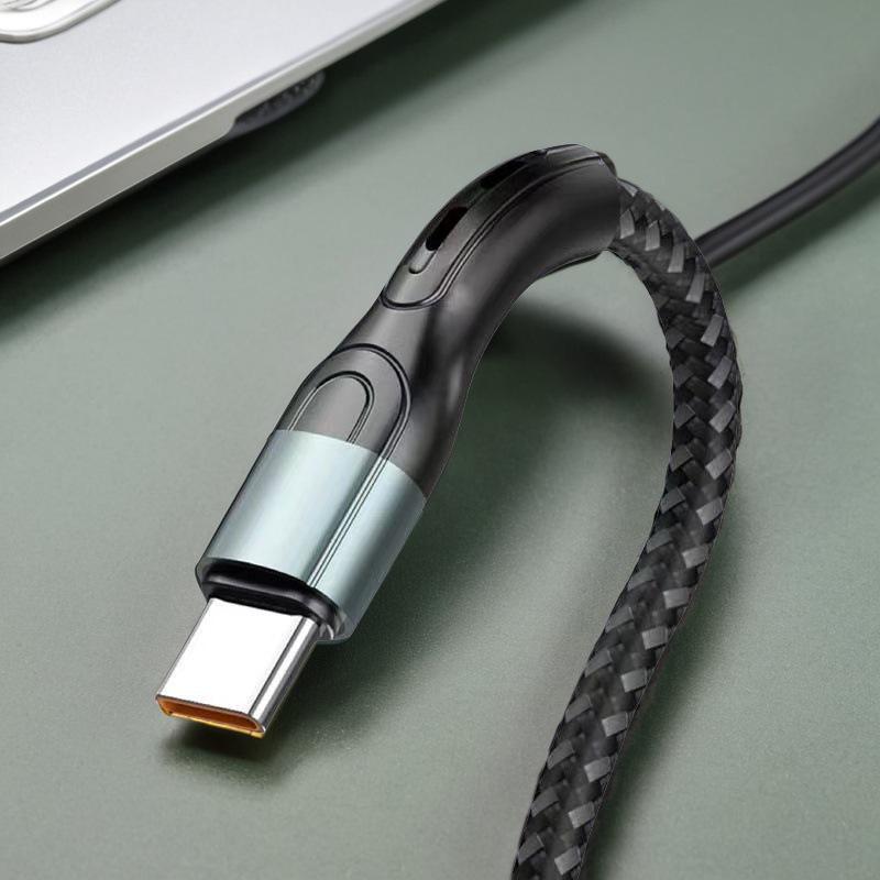 Кабель для передачі даних Type-C 120 Вт з інтелектуальним вимкненням живлення та цифровим дисплеєм для Huawei, Honor, OPPO Braided Black Knight 66W
Кабель для передачі даних Type-C 120 Вт з інтелектуальним вимкненням живлення та цифровим дисплеєм для Huawei, Honor, OPPO Braided Black Knight 66W