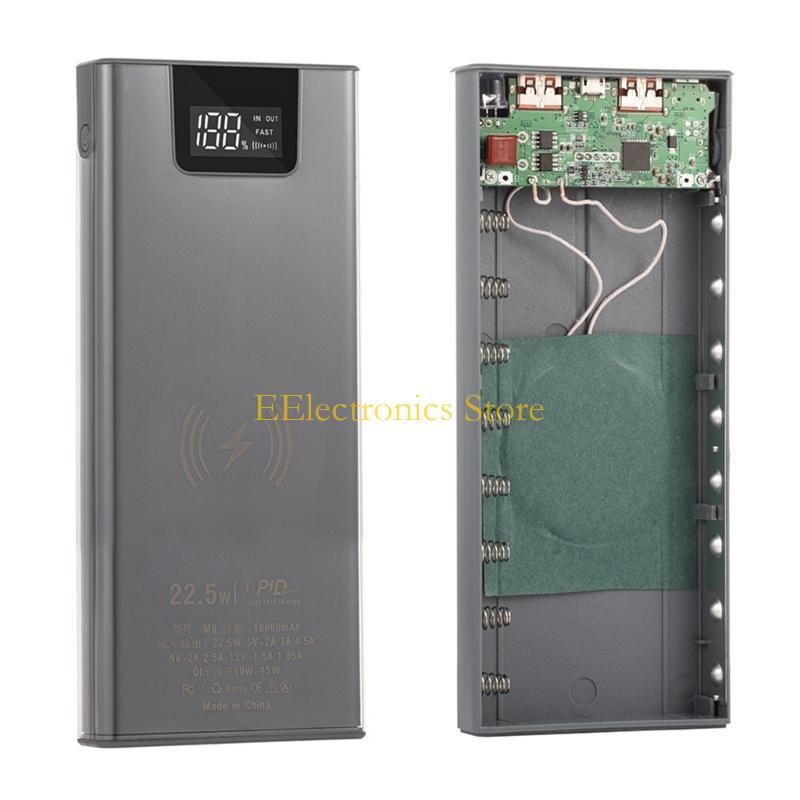 B03C Portable Case PVC Shells Boxes Wireless Charging Version 15W
B03C Portable Case PVC Shells Boxes Wireless Charging Version 15W